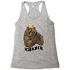 bear khabib Racerback Tank