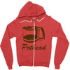 pothead Zipper Hoodie