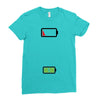 Mommy Dead Battery Ladies Fitted T-Shirt