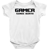 gamer since birth Baby Onesie