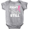 the lord will fight for you, you need only to be still Baby Bodysuit
