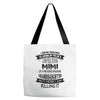 Super Cool Mimi Of A Freaking Awesome Granddaughter Tote Bags