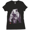 bear block Ladies Fitted T-Shirt
