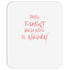 this t shirt belongs to negan Mousepad