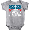 I Don't Kneel Baby Onesie