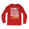 Strong Independent Motivated Aquarius Long Sleeve Shirts