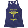 call me sir Racerback Tank
