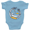 skull summer Baby Onesie