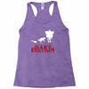 dart evolution stranger dustin tv show Racerback Tank