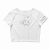cute bunny Crop Top