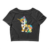 Robotic Baby Unicorn Crop Top
