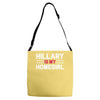 hillary is my homegirl funny Adjustable Strap Totes