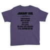 Super January Girl Youth Tee