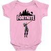 fortnite dab Baby Bodysuit