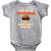 i have so mushroom for you Baby Bodysuit