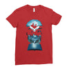 book of fantasy Ladies Fitted T-Shirt