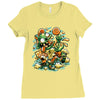 mommy!!! my candy is stolen by zombie Ladies Fitted T-Shirt