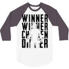 winner winner chicken dinner 3b 3/4 Sleeve Shirt