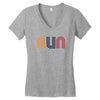 Run Women's V-Neck T-Shirt