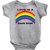 love is a rainbow Baby Onesie