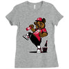 bear yeah Ladies Fitted T-Shirt