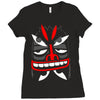 addict x mysterious al mask Ladies Fitted T-Shirt