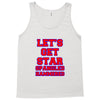star spangled hammered Tank Top