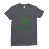 irish today hungover tomorrow Ladies Fitted T-Shirt