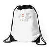 not feelin' it Drawstring Bags