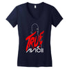 avicii true Women's V-Neck T-Shirt