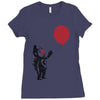 the balloon fairy Ladies Fitted T-Shirt