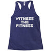 witness the fitness Racerback Tank