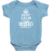 Keep Calm And Let Calvin Handle It Baby Onesie