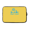 dj club,dance,rave,music,house,cool,funny,retro Laptop sleeve