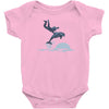 dolphin rider Baby Bodysuit