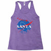 santa nasa parody Racerback Tank