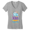 only 90s kids Women's V-Neck T-Shirt