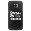 Queens are Born in February Samsung Galaxy S7 Edge