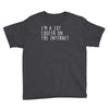i'm a lot cooler on the internet Youth Tee