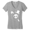 brook flag one piece Women's V-Neck T-Shirt