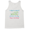 marching band i dont care if sparkly unicorns Tank Top