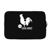 cock rides funny Laptop sleeve