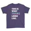 This is What Trans Looks Like Youth Tee