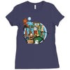 metal gear rick Ladies Fitted T-Shirt