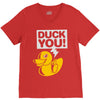 duck you V-Neck Tee