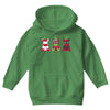 Three Cute But Angry Unicorn Youth Hoodie