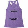 Double Trouble On The Way Racerback Tank
