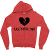 xxxtentacion black logo Zipper Hoodie