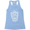 white owl kingdom giant bird Racerback Tank