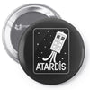 atardis doctor who Pin-back button